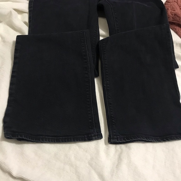 SOLD Madewell Boot Legger Jeans Black Denim - Picture 6 of 6